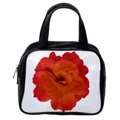 Red Rose Photo Classic Handbags (one Side)