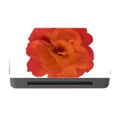 Red Rose Photo Memory Card Reader With Cf