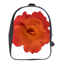 Red Rose Photo School Bags (xl)  by dflcprints