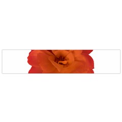 Red Rose Photo Flano Scarf (small) 