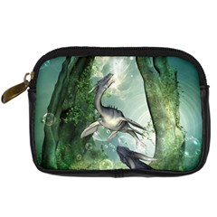 Awesome Seadraon In A Fantasy World With Bubbles Digital Camera Cases by FantasyWorld7