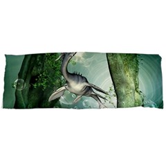 Awesome Seadraon In A Fantasy World With Bubbles Body Pillow Case Dakimakura (two Sides) by FantasyWorld7