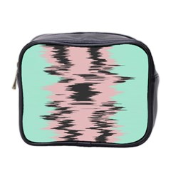 Wave Form Mini Toiletries Bag (two Sides) by LalyLauraFLM