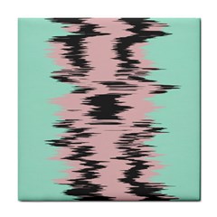 Wave Form 			tile Coaster by LalyLauraFLM