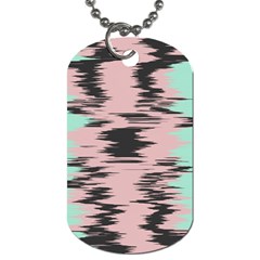 Wave Form 			dog Tag (one Side) by LalyLauraFLM