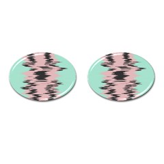 Wave Form 			cufflinks (oval) by LalyLauraFLM