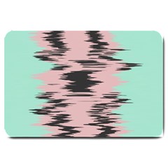 Wave Form 			large Doormat by LalyLauraFLM