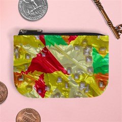 Colorful 3d Texture   	mini Coin Purse by LalyLauraFLM