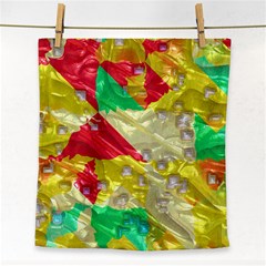 Colorful 3d Texture   			face Towel by LalyLauraFLM