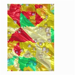 Colorful 3d Texture   Small Garden Flag