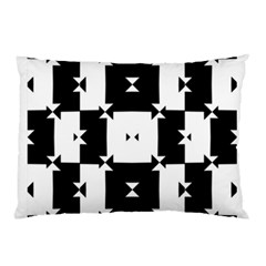 Black And White Check Pattern Pillow Case