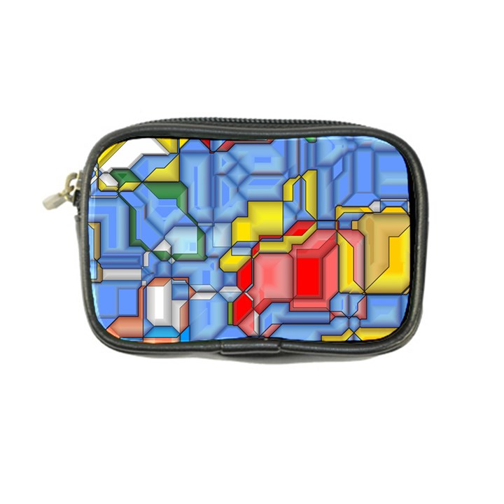 3d shapes 	Coin Purse