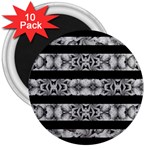 Alien Seamless Stripes 3  Magnets (10 pack)  Front