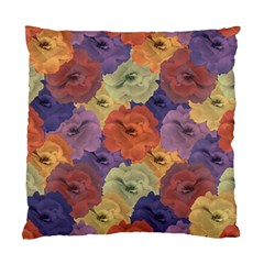 Vintage Floral Collage Pattern Standard Cushion Case (one Side) by dflcprints