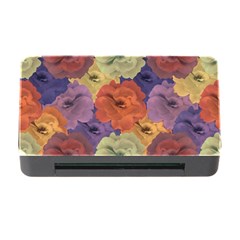 Vintage Floral Collage Pattern Memory Card Reader With Cf by dflcprints