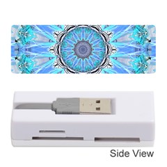 Sapphire Ice Flame, Light Bright Crystal Wheel Memory Card Reader (stick) 