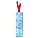 Sapphire Ice Flame, Light Bright Crystal Wheel Small Book Marks Front