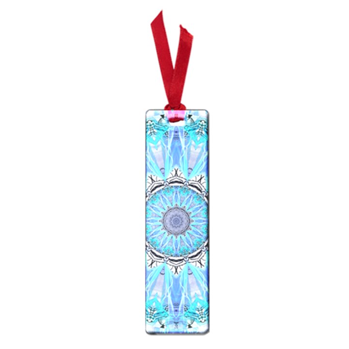 Sapphire Ice Flame, Light Bright Crystal Wheel Small Book Marks