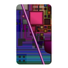 Jewel City, Radiant Rainbow Abstract Urban Memory Card Reader by DianeClancy