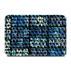 Looking Out At Night, Abstract Venture Adventure (venture Night Ii) Plate Mats by DianeClancy