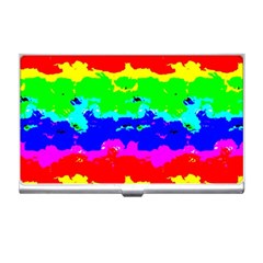 Colorful Digital Abstract  Business Card Holders by dflcprints