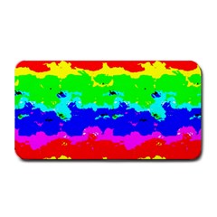 Colorful Digital Abstract  Medium Bar Mats