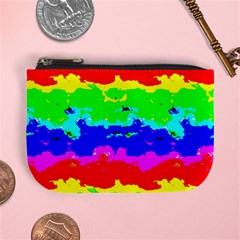 Colorful Digital Abstract  Mini Coin Purses by dflcprints