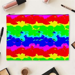 Colorful Digital Abstract  Cosmetic Bag (xl) by dflcprints