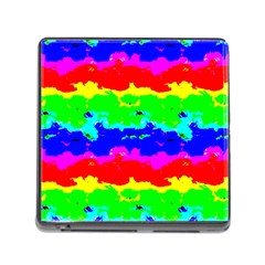 Colorful Digital Abstract  Memory Card Reader (square) by dflcprints