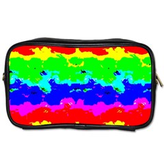 Colorful Digital Abstract  Toiletries Bags by dflcprints