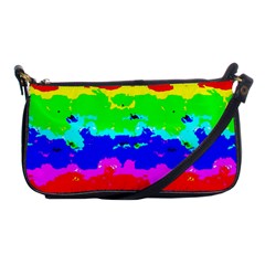 Colorful Digital Abstract  Shoulder Clutch Bags by dflcprints