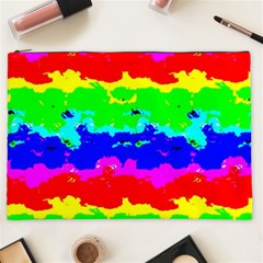 Colorful Digital Abstract  Cosmetic Bag (xxl)  by dflcprints