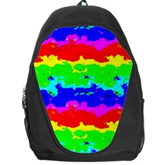 Colorful Digital Abstract  Backpack Bag by dflcprints