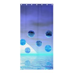 Moonlight Wonder, Abstract Journey To The Unknown Shower Curtain 36  X 72  (stall)  by DianeClancy