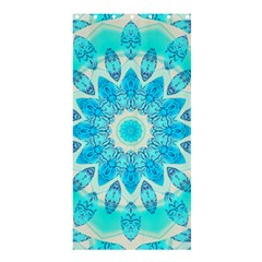 Blue Ice Goddess, Abstract Crystals Of Love Shower Curtain 36  X 72  (stall) 