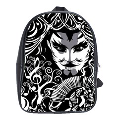 Musical Catman Backpack School Bag (large) by DryInk