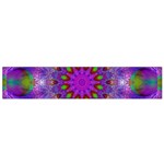 Rainbow At Dusk, Abstract Star Of Light Flano Scarf (Small) Front