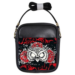 Dark Owl Girl s Sling Bag by DryInk