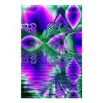 Evening Crystal Primrose, Abstract Night Flowers Shower Curtain 48  x 72  (Small)  Curtain(48  X 72 ) - 42.18 x64.8  Curtain(48  X 72 )