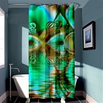 Spring Leaves, Abstract Crystal Flower Garden Shower Curtain 36  x 72  (Stall)  Curtain(36 X72 ) - 33.26 x66.24  Curtain(36 X72 )