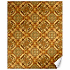 Luxury Check Ornate Pattern Canvas 16  X 20  