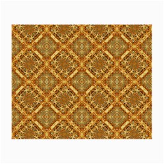 Luxury Check Ornate Pattern Small Glasses Cloth (2-side) by dflcprints