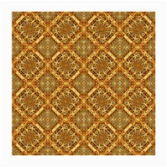 Luxury Check Ornate Pattern Medium Glasses Cloth (2-side) by dflcprints