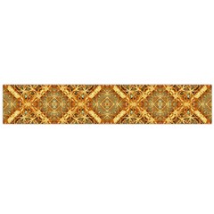 Luxury Check Ornate Pattern Flano Scarf (large)  by dflcprints