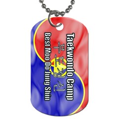 Taeeleecamp-topmoodo Dog Tag (two-sided)  by BankStreet