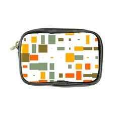 Rectangles And Squares In Retro Colors  	coin Purse by LalyLauraFLM