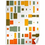 Rectangles and squares in retro colors  			Canvas 36  x 48  35.26 x46.15  Canvas - 1