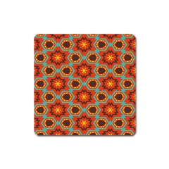 Stars Pattern   			magnet (square) by LalyLauraFLM