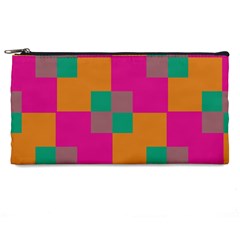 Squares    	pencil Case