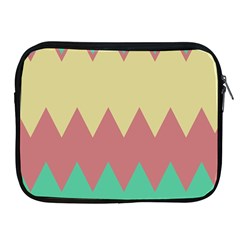 Retro Chevrons     			apple Ipad 2/3/4 Zipper Case by LalyLauraFLM